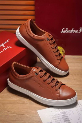 Salvatore Ferragamo Fashion Casual Men Shoes--023